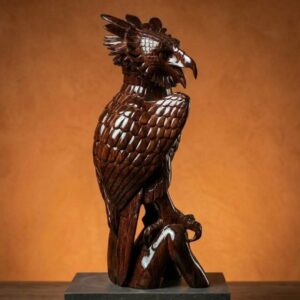 Águila Harpía de frente - Cocobolo